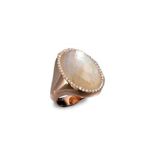 Roberto Coin Ring Pois Moi Pink gold 750 - buy for 1808300 KZT in the  official Viled online store, art. ADR777RI1267_15
