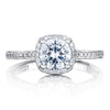 Tacori Round Bloom 1/2 Way Diamond Engagement Ring 49CUP65