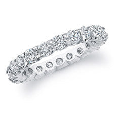 Natalie K 14K White Gold Diamond Eternity Band NK54805WED-W