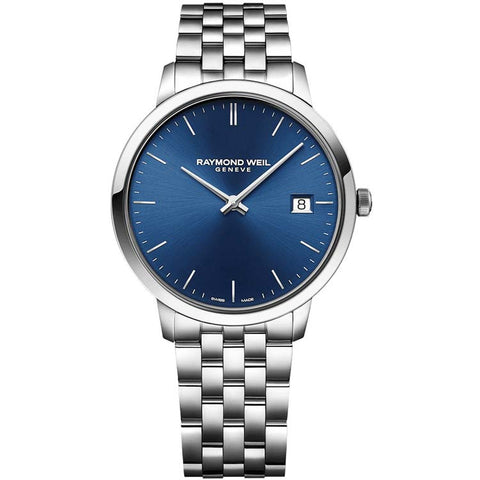 Raymond Weil Toccata Classic Men's Steel Blue Dial Quartz Watch 5585-ST-50001