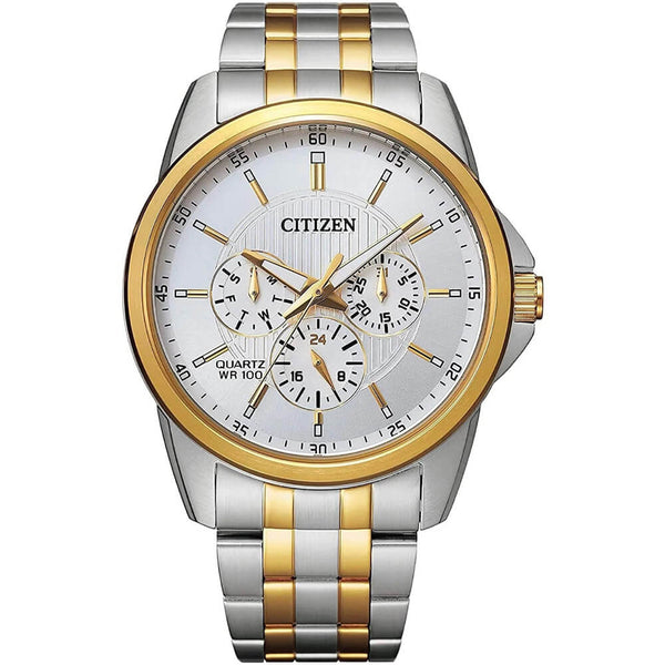 Citizen Two-Tone Chronograph Men's Watch AG8344-57B