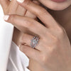 Gabriel & Co. Diamond Ring Enhancer AN15306S-W44JJ