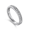 Gabriel & Co. Channel Set Diamond Wedding Band AN7579W44JJ