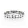 Michael M CROWN Ladies Eternity Wedding Band B327