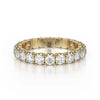 Michael M CROWN Ladies Eternity Wedding Band B327