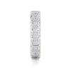 Michael M CROWN 18K White Gold Diamond Ladies Band B330