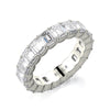 Michael M CROWN 18K White Gold Diamond Ladies Band B330