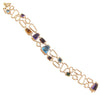 Bellarri 14K Rose Gold Marquesa Citrine, Amethyst, Blue Topaz Bracelet B882PG14