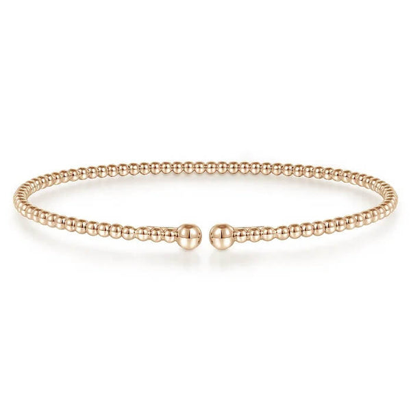 Gabriel 14K Rose Gold Bujukan Split Bangle BG4107-62K4JJJ