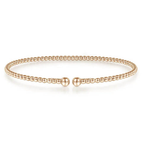 Gabriel 14K Rose Gold Bujukan Split Bangle BG4107-62K4JJJ