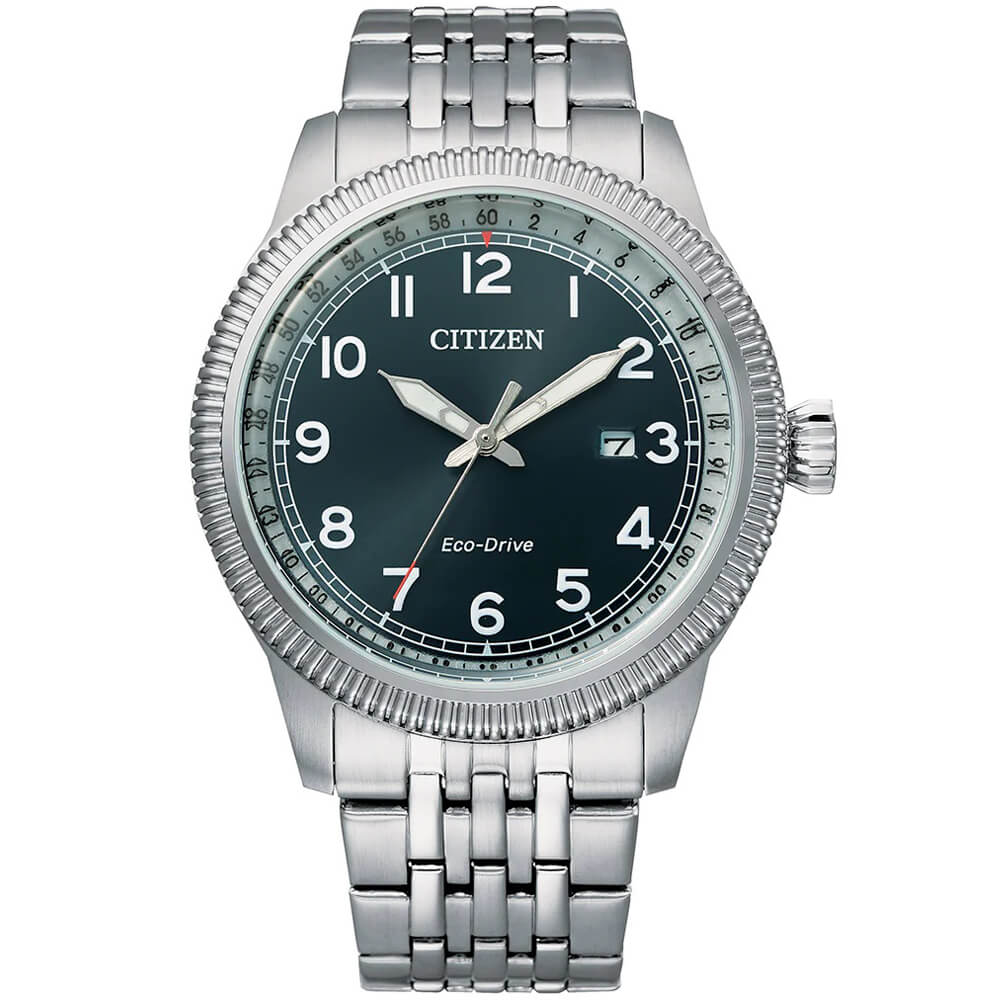 Men's Citizen Eco-Drive Bracelet Collection BM6550-58E - 001-505-01214