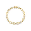 Michael M 14K Yellow Gold Signature Infinity Bracelet BR434