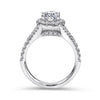 Gabriel & Co. Oval Halo Diamond Engagement Ring ER10291W44JJ