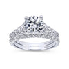 Gabriel & Co. Round Diamond Engagement Ring ER11757R6W44JJ