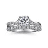 Gabriel & Co. Round Diamond Engagement Ring ER11794R3W44JJ