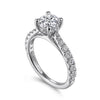 Gabriel & Co. Round Diamond Engagement Ring ER12292R4W44JJ