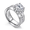 Gabriel & Co. Halo Diamond Channel Set Engagement Ring ER12341R6W44JJ