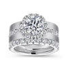 Gabriel & Co. Halo Diamond Channel Set Engagement Ring ER12341R6W44JJ