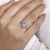 Gabriel & Co. Oval Halo Diamond Engagement Ring ER12769O4W44JJ