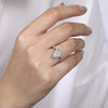 Gabriel & Co. Pear Shape Halo Diamond Engagement Ring ER14920P4W44JJ