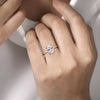 Gabriel & Co. Hidden Halo Oval Diamond Engagement Ring ER15972O6M44JJ