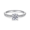 Gabriel & Co. Round Diamond Engagement Ring ER4181W44JJ