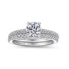 Gabriel & Co. Round Diamond Engagement Ring ER4181W44JJ