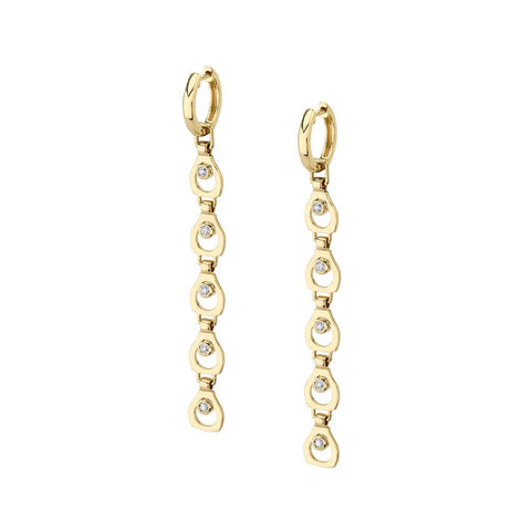 Michael M Signature 14K Yellow Gold Drop Earrings ER433