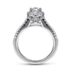 Gabriel & Co. Pear Shape Halo Diamond Engagement Ring ER5828W44JJ