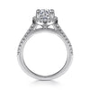 Gabriel & Co. Round Halo Diamond Engagement Ring ER6419W44JJ