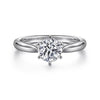 Gabriel & Co. Round Diamond Engagement Ring ER6668W44JJ