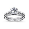 Gabriel & Co. Round Diamond Engagement Ring ER6668W44JJ