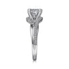 Gabriel & Co. Round Bypass Diamond Engagement Ring ER6974W44JJ