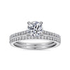 Gabriel & Co. Round Diamond Engagement Ring ER8060W44JJ