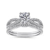 Gabriel & Co. Split Shank Diamond Engagement Ring ER8129W44JJ