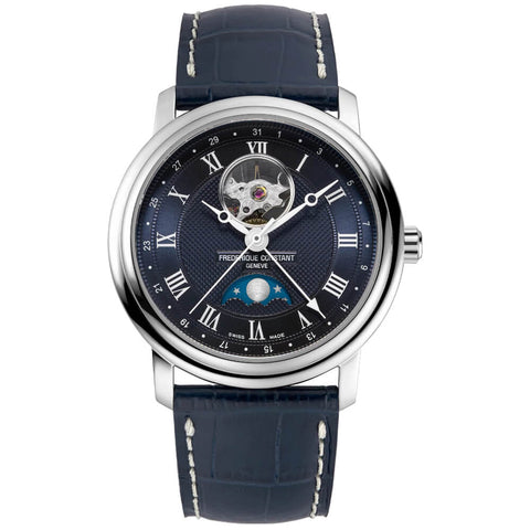 Frederique Constant Classics Heart Beat Moonphase Date Men's Watch FC-335MCNW4P26