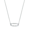 Tacori 18K White Gold Link Pendant FN667-17