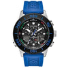 Citizen Promaster Sailhawk Black Dial Blue Rubber Strap Men's Watch JR4068-01E