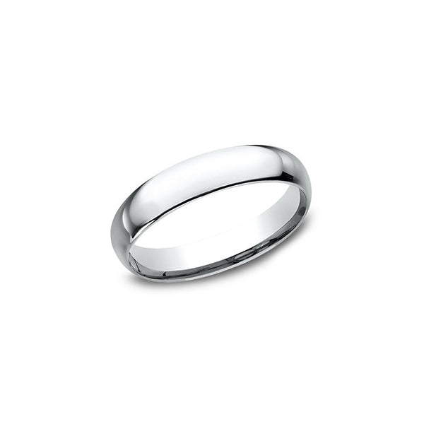 Benchmark Comfort Fit 14K White Gold 4MM Wedding Band LCF14014KW