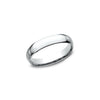 Benchmark Comfort Fit 14K White Gold 4MM Wedding Band LCF14014KW