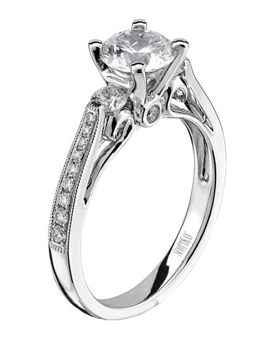 ScottKay 19K White Gold Diamond Engagement Ring M1669R310