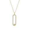 Michael M Pave Longline Link Pendant P360PV