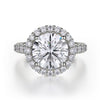 Michael M EUROPA Diamond Engagement Ring R320L-3