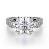 Michael M TRINITY Three-Stone Engagement Ring R475-2