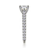 Michael M STELLA 18K White Gold Engagement Ring R655S-1