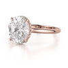 Michael M Crown Oval-Cut Diamond Solitaire R750-1RD