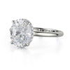 Michael M Crown Oval-Cut Diamond Solitaire R750-3-OV