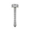 Michael M CROWN Diamond Engagement Ring R751-2