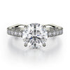 Michael M CROWN Diamond Engagement Ring R751-2