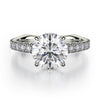 Michael M CROWN Diamond Engagement Ring R751-2